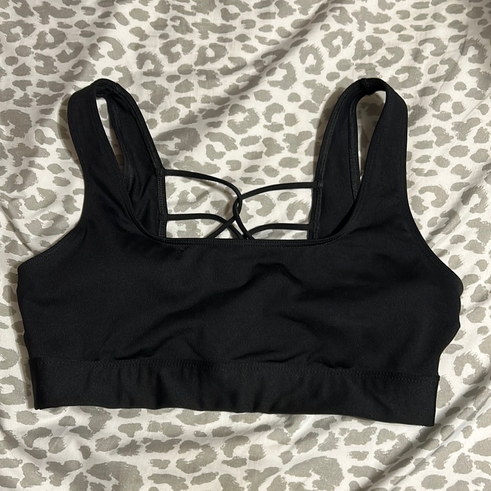 Pink Sports Bra